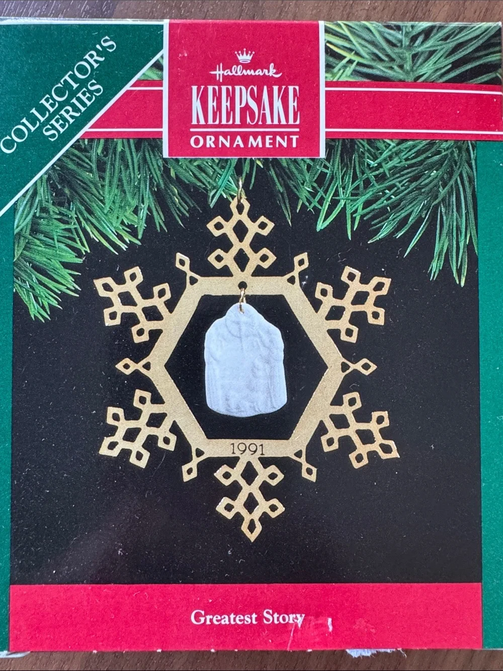Hallmark Nativity Snowflake Ornament